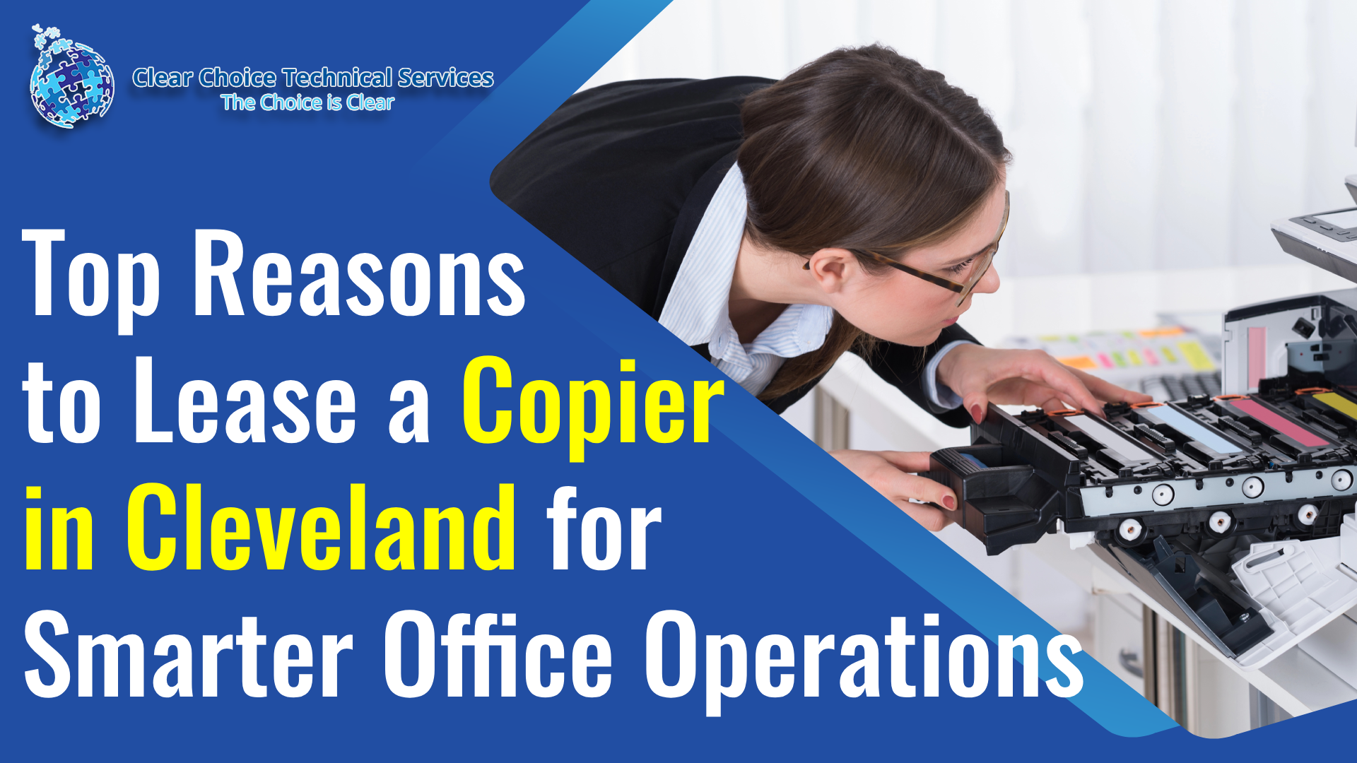 Read more about the article Top Reasons to Lease a Copier in Cleveland for Smarter Office Operations